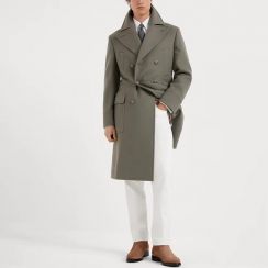 Fashion Business Long Wool Coat