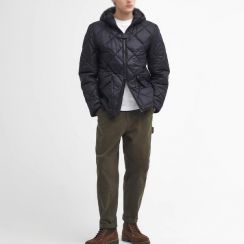 Mens Quilted Design Winter Jacket