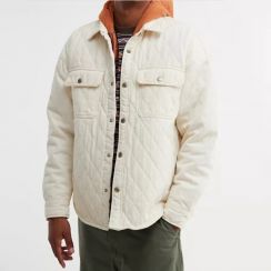 Men Cotton Grid Jackets