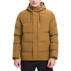 Winter Warm Mens Padded Wind And Snow Jacket